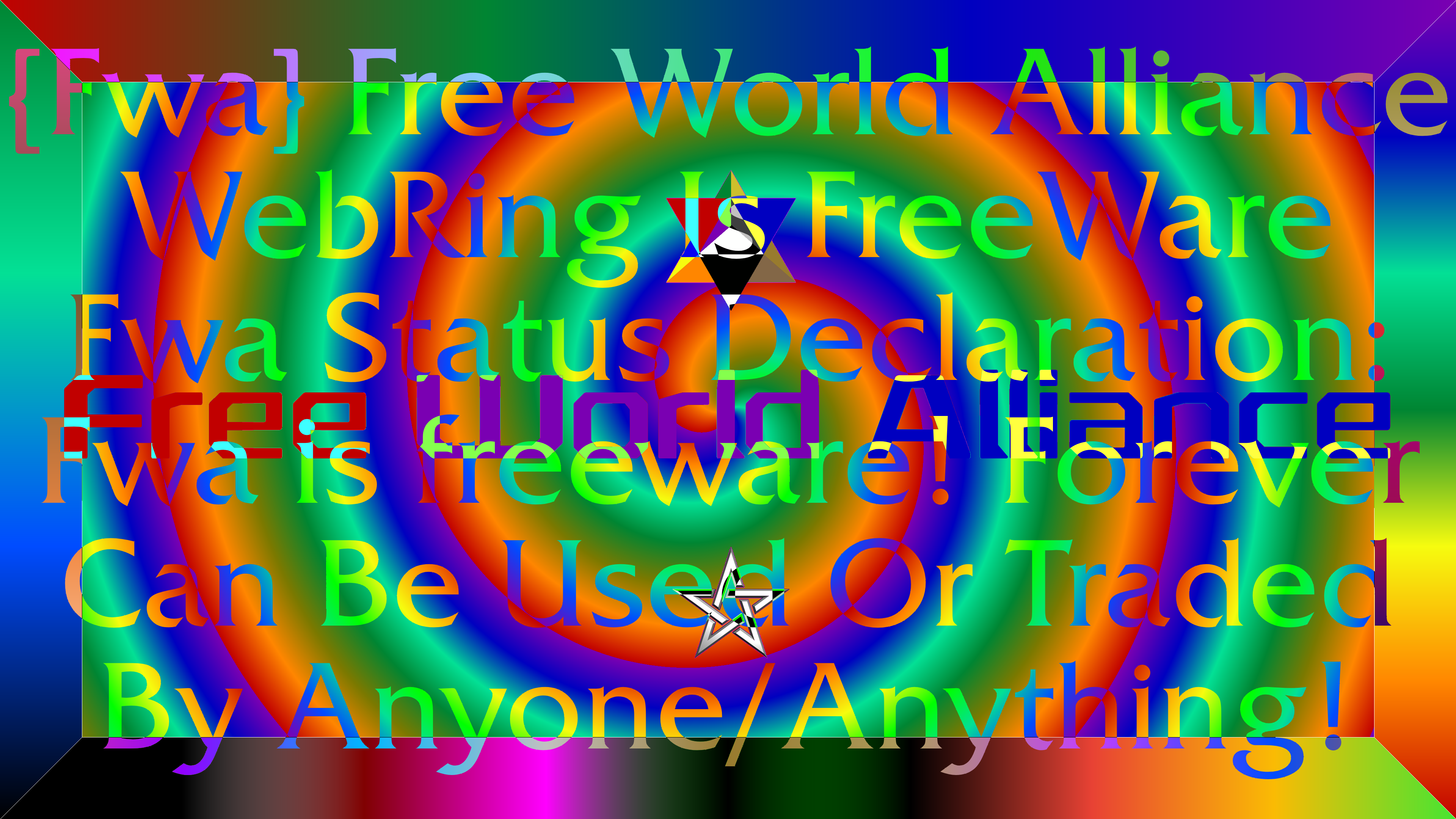 {Fwa} Free World Alliance FreeWare License & End User Agreement